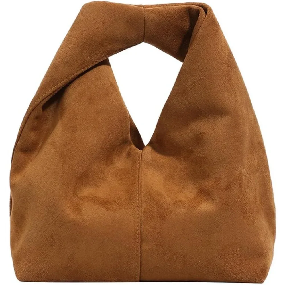 Trendy Slouchy Suede Crossbody Bag: Stylish Hobo Purse for Everyday Elegance